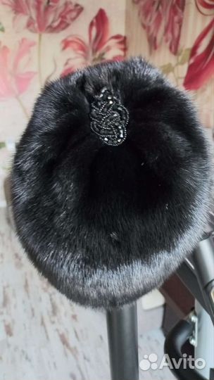 Шапка норковая женская