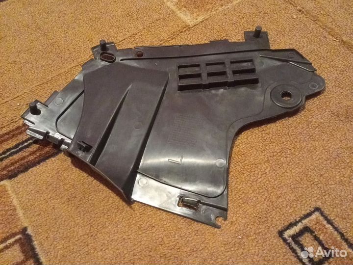 Защита бампера переднего левая