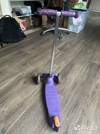 Самокат mini micro LED