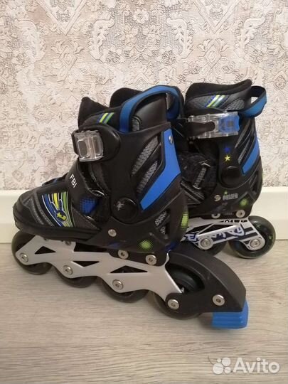 Роликовые коньки детские раздвижные