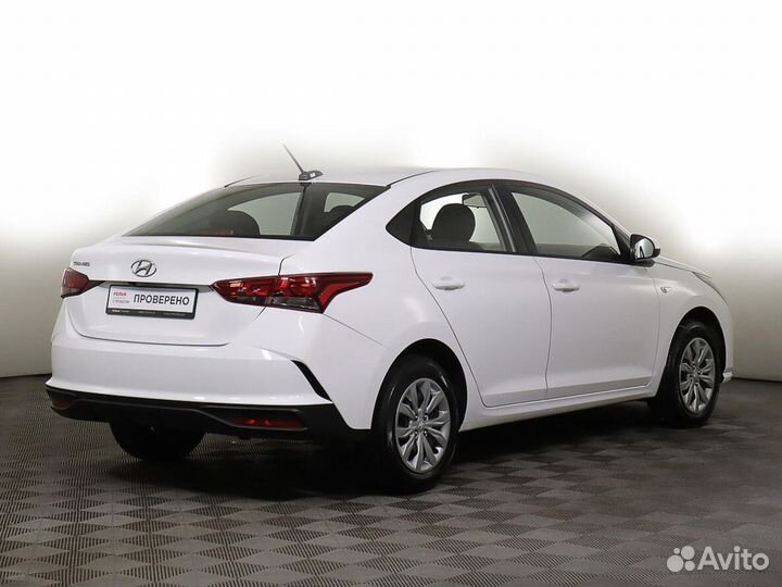 Hyundai Solaris 1.6 AT, 2021, 7 420 км