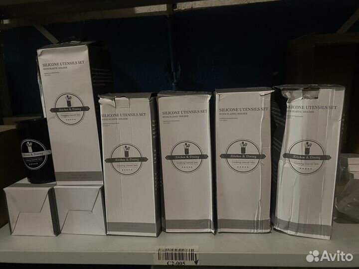 Кухонный набор из 11 предметов, помятая коробка