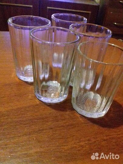 Стопки,рюмки, стаканчики граненые