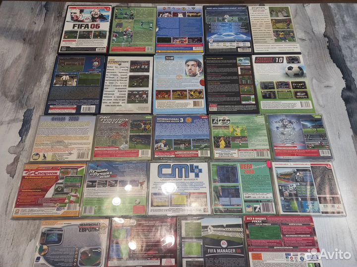 Коллекция PC игры Футбол Лига FIFA Soccer Manager