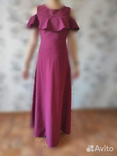 Вечернее платье в пол 42 44