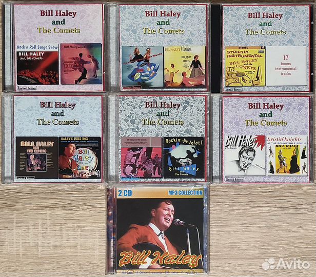 CD Retro Music: Elvis Presley, Bill Haley, etc