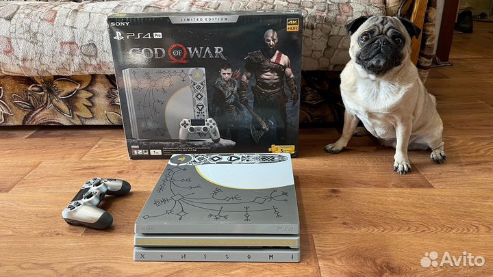Sony ps4 Pro 1 tb Limited Ed. (God of war)