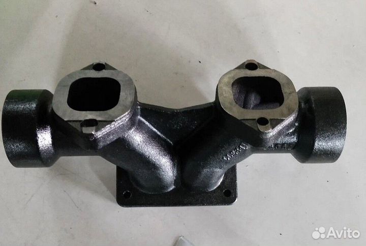 Коллектор выпускной FAW J6 (средняя часть, наклон