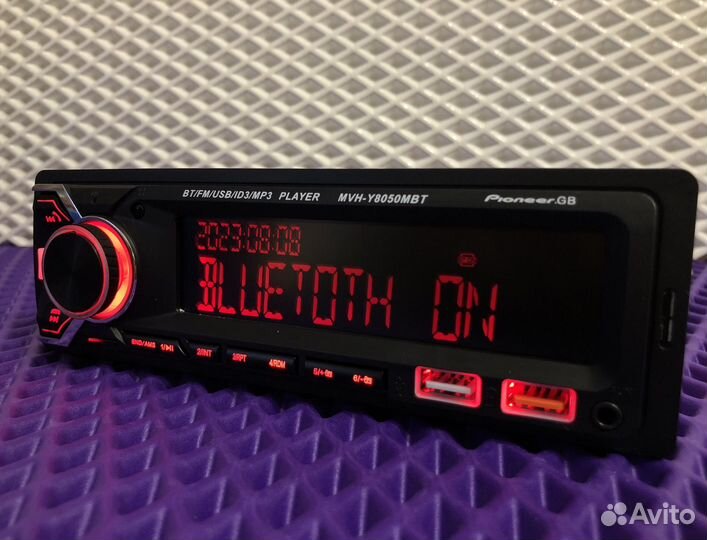 Магнитола Pioneer с блютусом