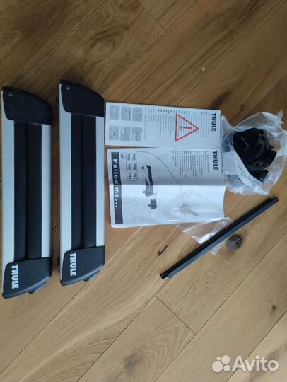 Крепление для лыж и сноуборда на багажник Thule