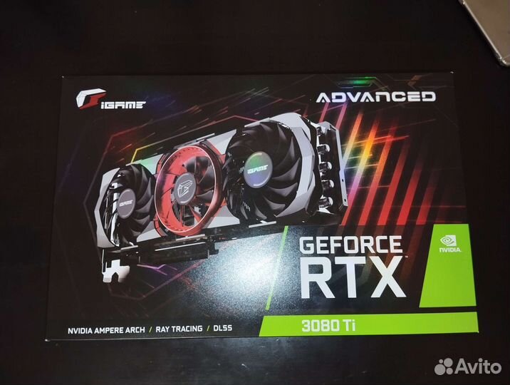 Видеокарта colorful RTX 3080ti 12G