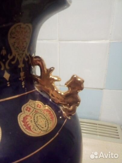 Китайская ваза кобальт времен СССР