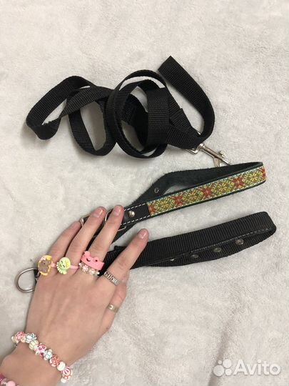 Поводок и два ошейника