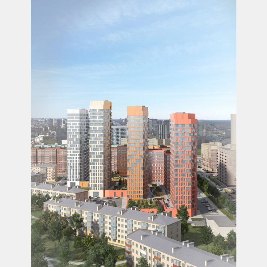 1-к. квартира, 34,7 м², 19/25 эт.