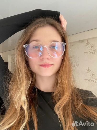 Очки без диоптрий с антиотражающим покрытием