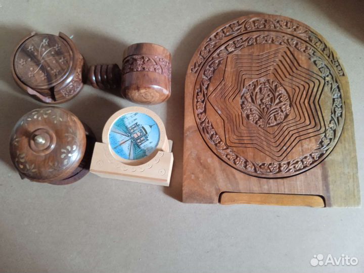 Посуда дерево.ссср и другое