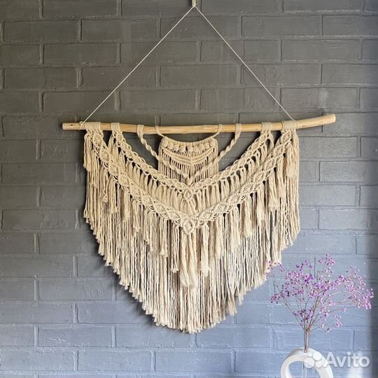 Настенное панно макраме