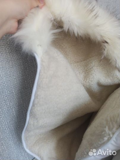 Новый конверт на овчине +хб одеялко