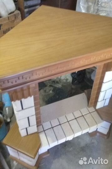 Портал для камина угловой. Новый. Торг