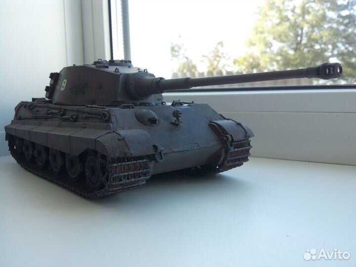Модель танка Т6 King Tiger масштаб 1-35