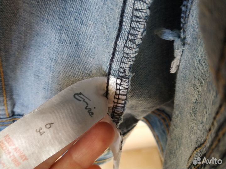 Жилет джинсовый для девочки 140/ Безрукавка