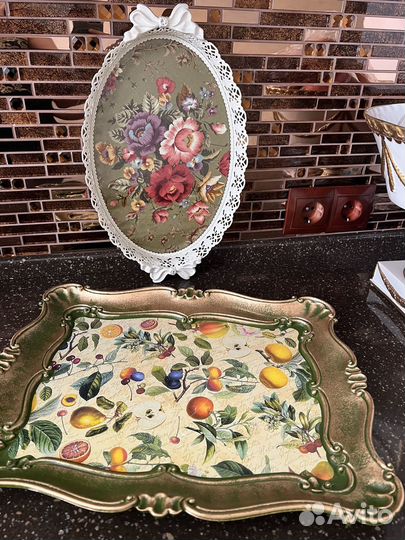 Корейский поднос,и хлебница