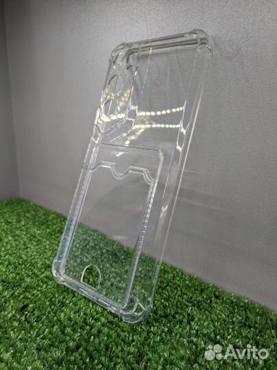 Чехол Techno pova neo 2 4g с карманом для карты