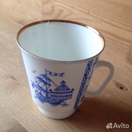 Фарфоровые блюдечки (костяной фарфор)