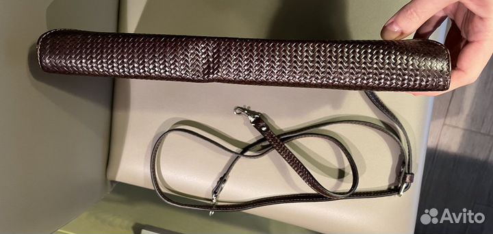 Клатч натуральная кожа