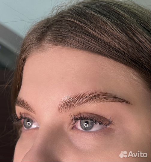 Коррекция, окрашивание, ламинирование бровей