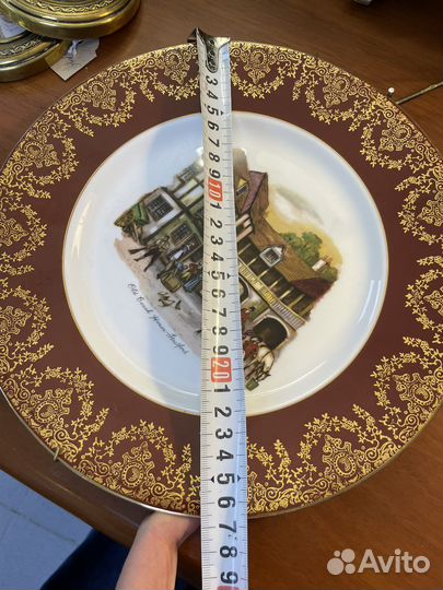 Настенная тарелка Англия