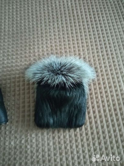 Шапка зимняя женская из натурального меха