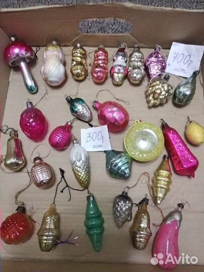 Ёлочные игрушки СССР 6070