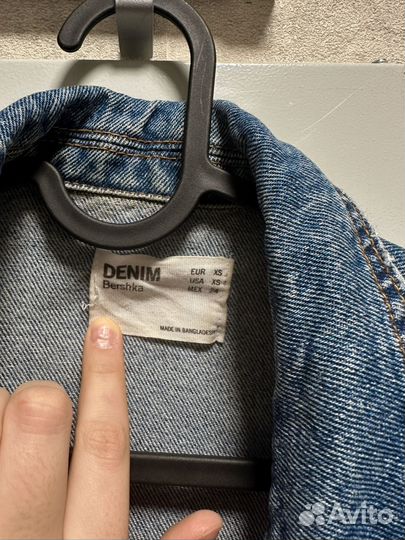 Джинсовая куртка/джинсовка Bershka 42/44/46