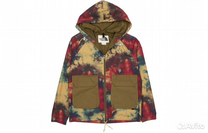THE north face Windbreaker Jackets Women's Tie Dye (L)(22)