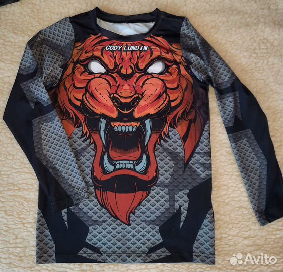 Рашгард костюм компрессионный для борьбы