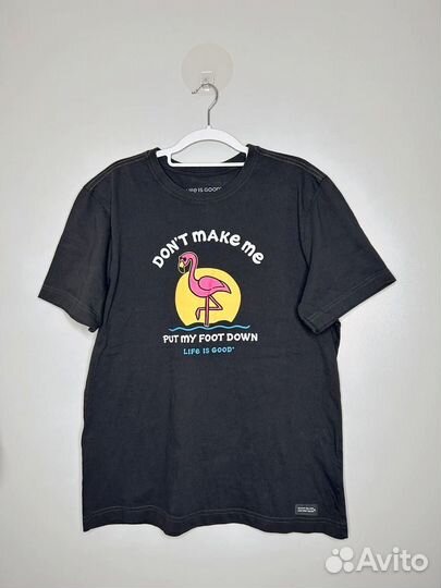 М новые мужские футболки США, life is good