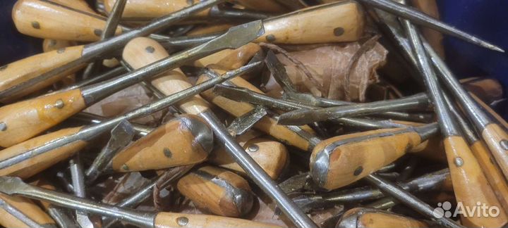 Отвертка СССР ударная набор 160 мм, 200мм, 250мм