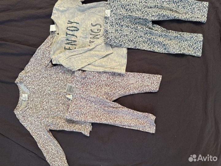 Вещи пакетом на девочку 0-18мес