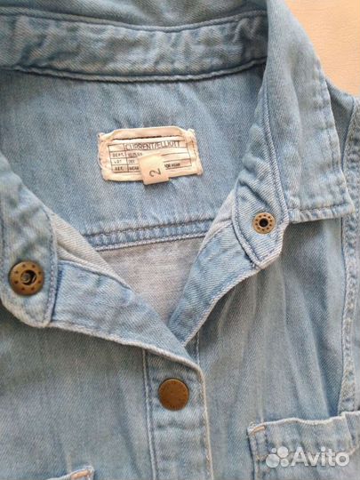 Платье джинсовое Current Elliott б/у р.44