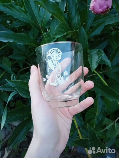 Стаканы из тонкого стекла СССР