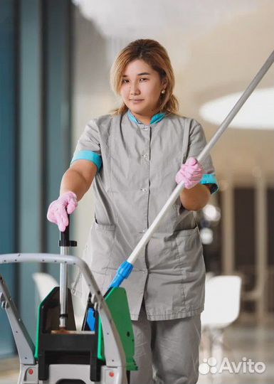 Уборщица-к в офис (утро)