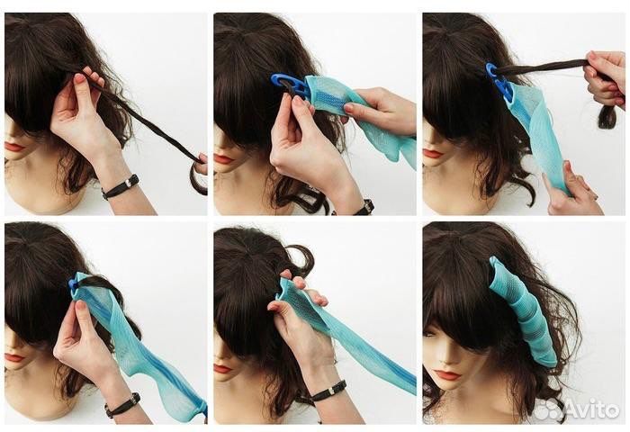 Гибкие бигуди Локон