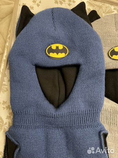 Детский шлем/ шапка для мальчика р48-50