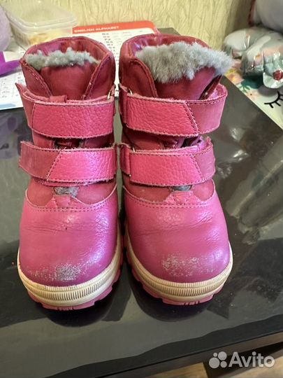 Ботинки зимние для девочки 23