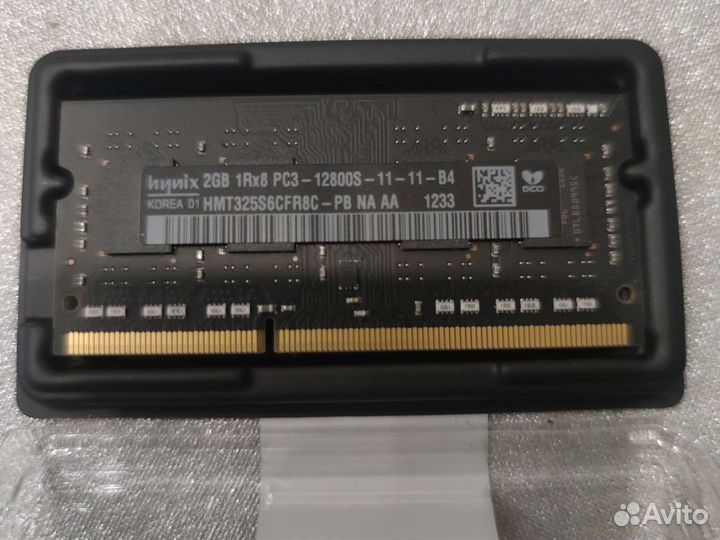 Оперативная память для ноутбука ddr3 2x2Gb
