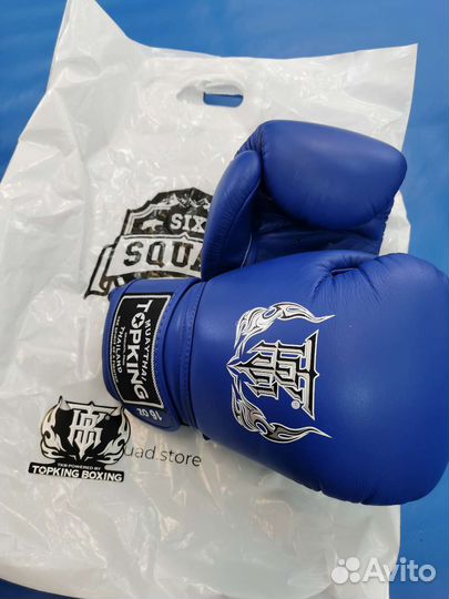 Боксерские перчатки 16 oz кожа