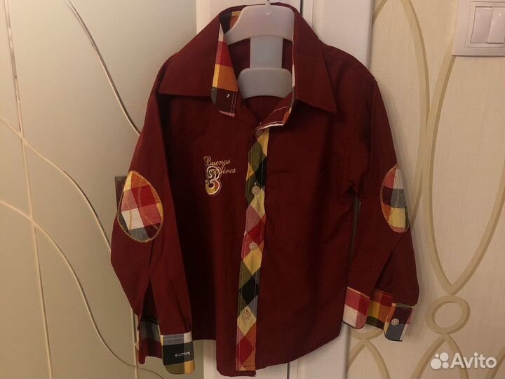 Рубашка для мальчика 5-6 лет