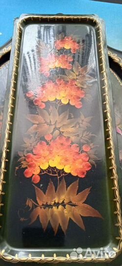 Поднос металлический СССР