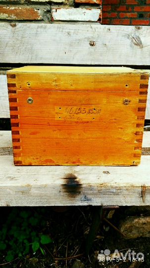 Шкатулка деревянная